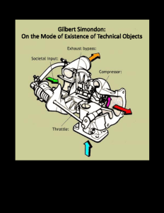 Cover of Simondon - On The Mode of Existence of Technical Objects, Mellamphy trans.